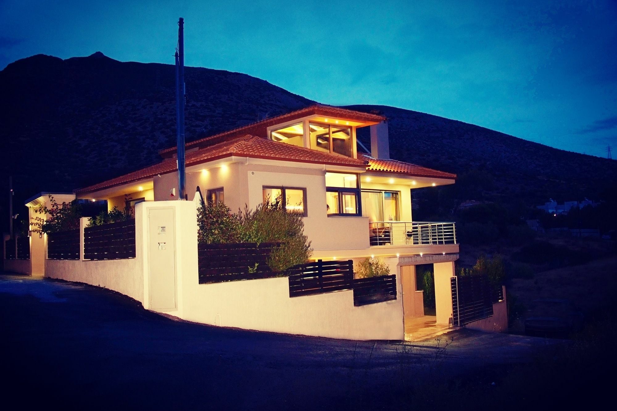 Villa Sunset Lagonisi Luaran gambar